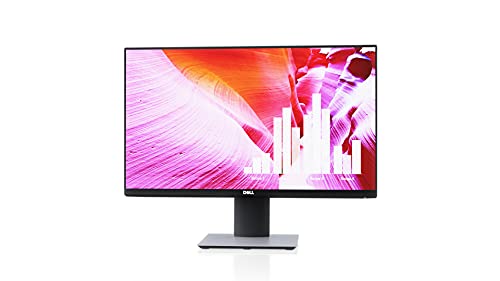 Dell P2419H, 24 Zoll, Full HD 1920x1080, 60 Hz, IPS entspiegelt, 16:9, 5 ms (extrem), höhenverstellbar/neigbar/drehbar, VESA, DisplayPort, HDMI, VGA, 3 Jahre Austauschservice, schwarz/silber