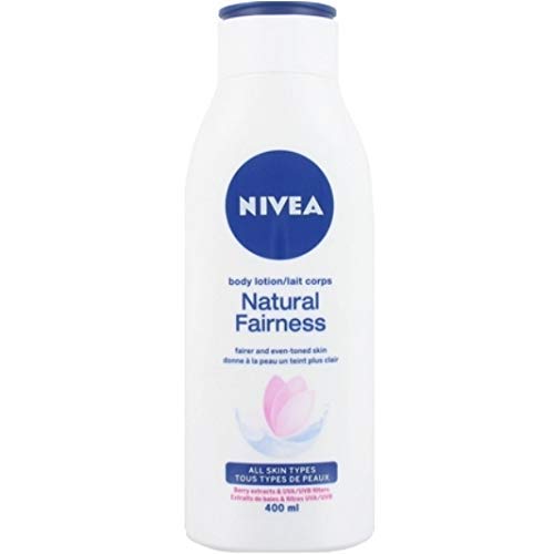 6er Pack - Nivea Body Lotion - Natural Fairness - für alle Hauttypen - 400 ml