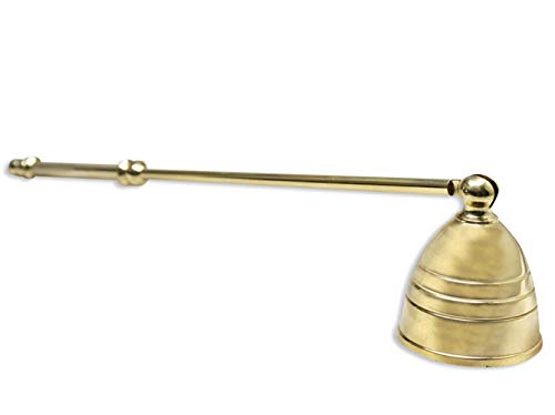Anzm Kerzenlöscher Messing Kopf beweglich 25 x 3,8 cm