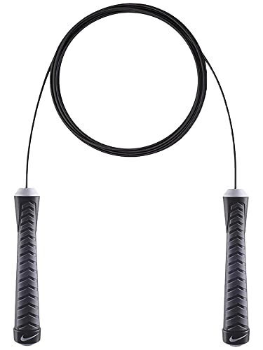 Nike Unisex – Erwachsene Fundamental Speed Rope Springseil, Black/White/White, Einheitsgröße