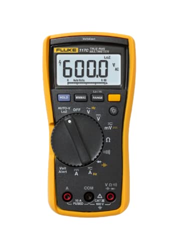 Fluke 117 Digitaler Multimeter, LCD, 6000 Ziffern CAT III 600 V