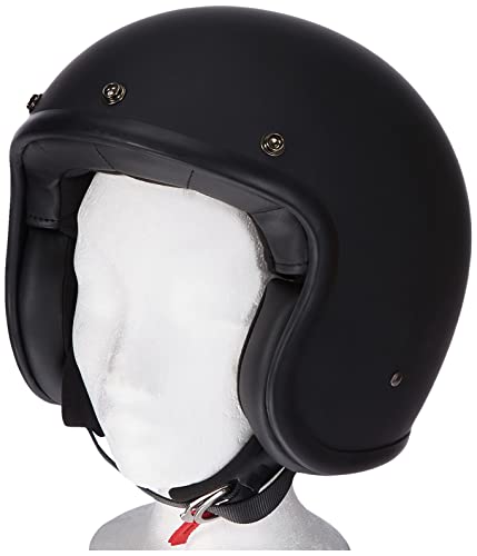 DMD 1JTS30000MB04 Motorradhelm, Schwarz matt
