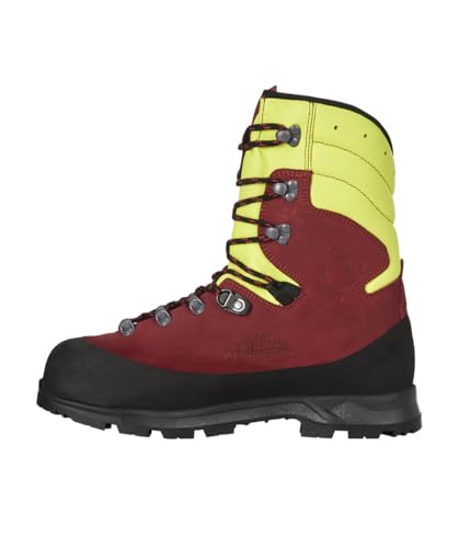 HAIX Protector Forest 2.1 GTX red-yellow: Dein zuverlässiger Begleiter im Wald: Der Protector Forest 2.1 GTX mit Schnittschutz.. UK 9.5 / EU 44