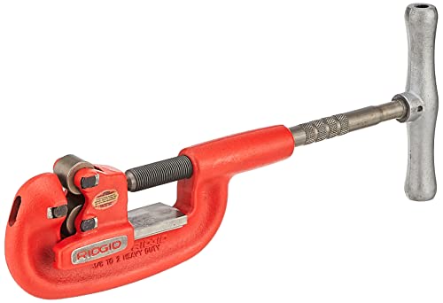 RIDGID 32820 Modell 2-A Hochleistungsrohrabschneider, Stahlrohrabschneider 1/8' bis 2' (3 bis 50 mm)