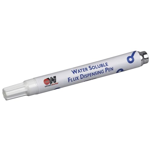 ITW Chemtronics Flussmittelstift, mit wasserlöslichem Flussmittel CW8300 (ORH1 wasserlöslich) Flussmittelklasse: ORH1/Inhalt: 9 g/Flammpunkt: 16 °C/pH-Wert: 6,0-7,0/Aussehen: gelbe Flüssigkeit