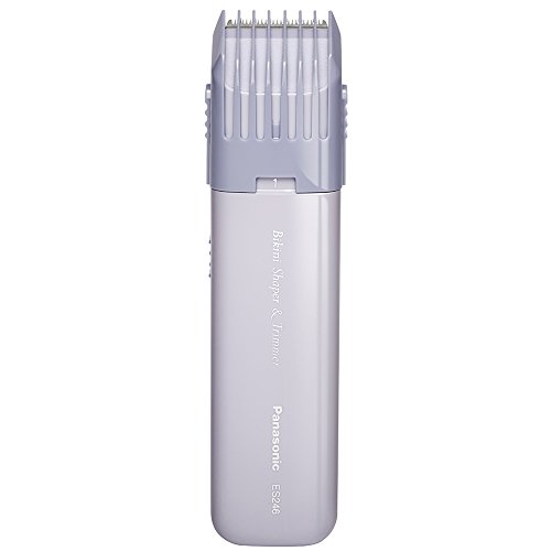 Panasonic ES246AC Bikini Shaper und Trimmer für Frauen mit kompaktem, tragbarem Design und verstellbarer Trim-Einstellung, batteriebetrieben
