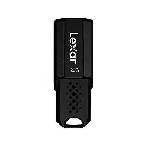 Lexar JumpDrive S80 USB 3.1 USB Stick 128GB, Bis Zu 150MB/s Lesen, Flash-Laufwerk für Computer, externe Speicherdaten, Foto, Video (LJDS080128G-BNBAG), Schwarz