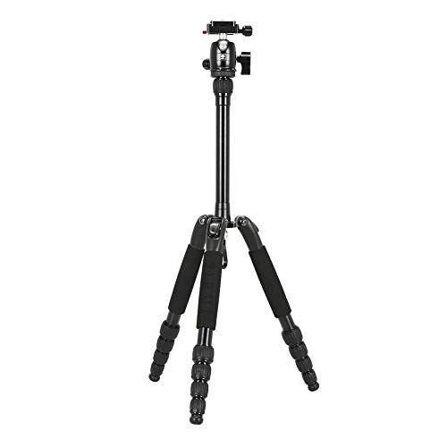 SIRUI T-005SK+B-00K Traveler Ultralight Dreibeinstativ Aluminium schwarz mit Kugelkopf (Höhe: 128cm, Gewicht: 1.13kg, Traglast: 5kg)