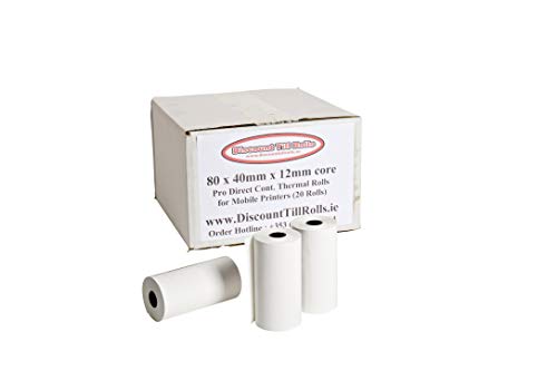 Zebra ZQ320 Thermopapierrollen (20 Rollen) (1)