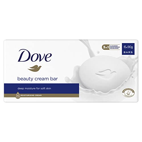 Dove Original Beauty Bar Seife mit Feuchtigkeitscreme 6 x 90 g
