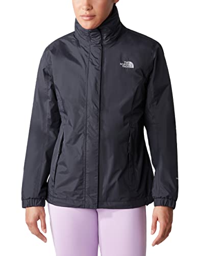 THE NORTH FACE - Resolve Jacke - Wasserdichte und Atmungsaktive Wanderjacke Damen - TNF BLACK, M