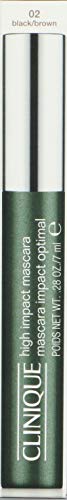 Clinique High Impact Mascara Brightening Schwarz/Braun,(Umverpackung kann abweichen) , 7 ml (1er Pack)
