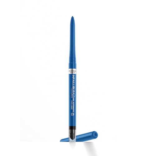 L'Oréal Paris Automatischer Gelstift Infaillible 36H Grip Liner, Farbverlauf mit langem Halt, wasserfest, Gel-Formel, Farbton 06 Electric Blue