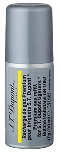 Feuerzeuggas Original Dupont gelb zum Nachfüllen in Gastanks 30 ml