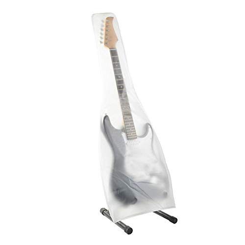 TARTIERY Transparente Gitarren-Schutzhülle für Gitarren, Staubschutz, langlebig, waschbar, Staubschutz, Gitarrentasche, passend für Akustikgitarren