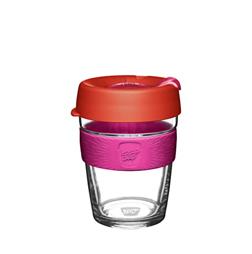 KeepCup Wiederverwendbarer Glasbecher, mittelgroß, 340 ml, Daybreak, BDAYB12