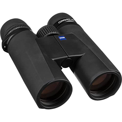 Zeiss Conquest HD Fernglas mit LotuTec Schutzbeschichtung, 10 x 42, Schwarz