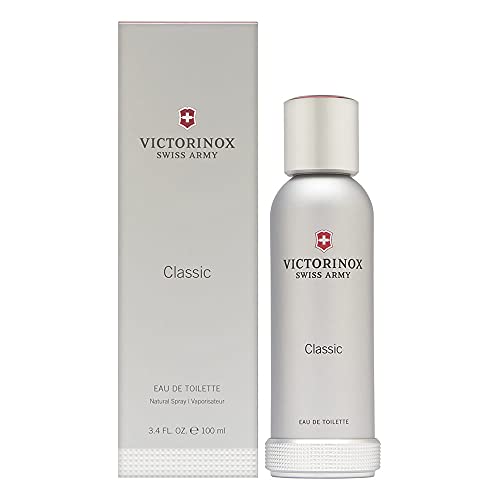 Victorinox Swiss Army Classic Eau de Toilette für Herren, Parfüm mit Lavendel und Minze, Aromatisch und grün, 100 ml, V0000889