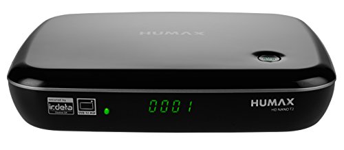 Humax Digital HD NANO T2 HD-Receiver (DVB-T2/T, HbbTV, PVR-Ready, freenet TV, HDMI, USB) Schwarz