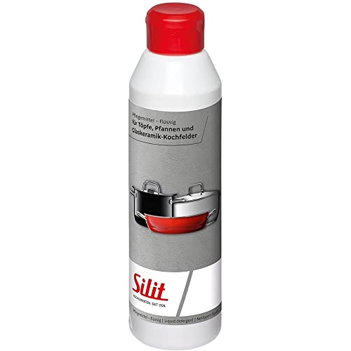 Silit Reiniger, Intensiv-Reiniger für Töpfe, Pfannen und Glaskeramik-Kochfelder, Topfreiniger 250 ml