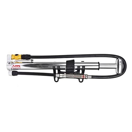 Lezyne Minipumpe CNC Micro Floor Drive, hellgrau-glänzend
