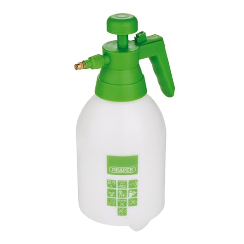 Draper 82467 Drucksprüher 2,5 Liter, weiß (Design kann variieren)