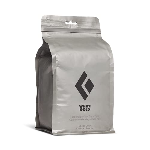 Black Diamond Unisex Adult White Gold Loose Chalk, Powder, 300 Gr