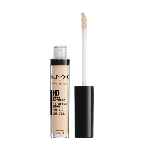 NYX Professional Makeup HD Photogenic Concealer Wand, Für alle Hauttypen, Mittlere Abdeckung, Farbton: Porcelain