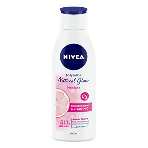 Nivea Body Lotion Whitening auch Ton UV Protect, alle Hauttypen (200 ml)