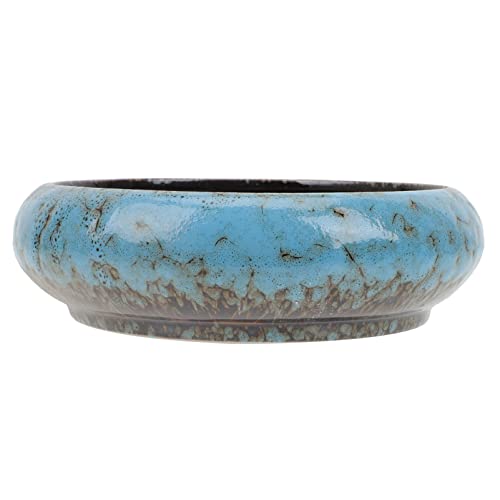 YARNOW Blumenkübel Pflanzschale Keramik Blument? Keramische Pflanzgef??e für Saftige Kaktuspflanzt? für Innenraum im Freien Terrasse Pflanztopf Mini Aquarium Mini Aquarium Mini Aquarium
