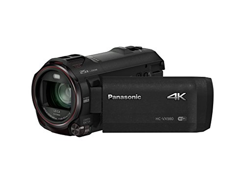 Panasonic HC-VX980EB-K 4K-Camcorder mit Leica Dicomar-Objektiv, Schwarz