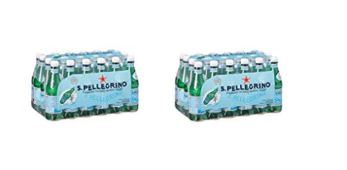 2X San Pellegrino 100% italienisches Mineralwasser Sprudelwasser 24 x 500 ml