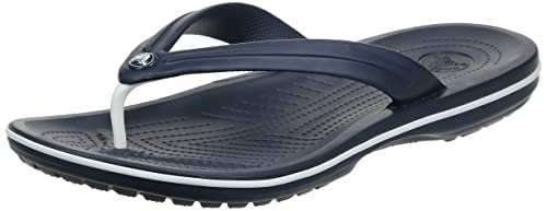 Crocs unisex-adult Crocband Flip Flip-Flop, Navy, 43/44 EU