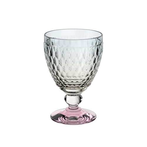 Villeroy & Boch – Boston Pearl Wasserkelch Bunt Schimmernd, Spülmaschinenfest, Glas für Wasser und Säfte, Wasserglas, Trinkglas, Buntes Glas, Saftglas, Kristallglas