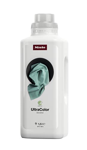Miele Original Zubehör – UltraColor Sensitive Waschmittel – Waschmaschinenreiniger für bunte Wäsche und schonenden Hautschutz – 1 x 1,5 l (11987300)