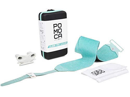POMOCA Climb Pro S-Glide 130mm Blau - Strapazierfähiges gleitstarkes Skitourenfell, 130mm, Größe L - Farbe Turquoise