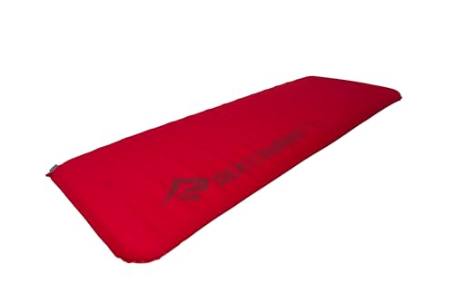Sea to Summit Comfort Plus Selbstaufblasende Matte Rechteckig Regular Wide rot