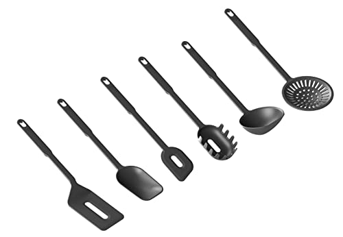 KUHN RIKON Swiss Küchenhelfer Set 6 Stk, Schwarz