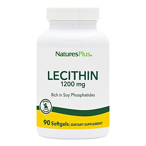 Natures Plus Lecithin 1200 90 Softgels
