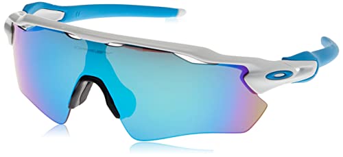 Oakley Herren Radar Ev Path 920857 Sonnenbrille, Mehrfarbig (Polished White), 40