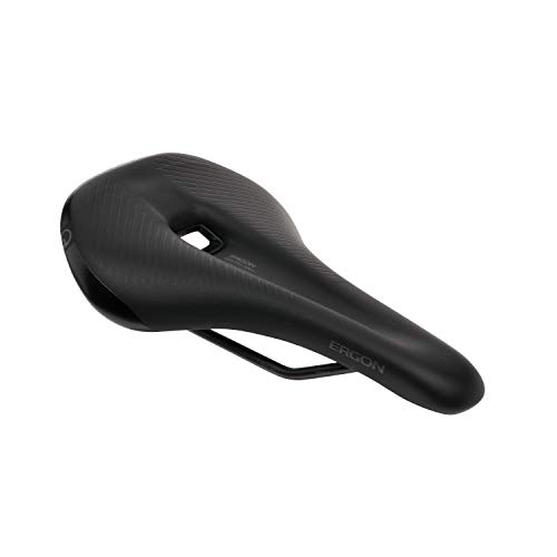 Ergon - SM Pro Fahrradsattel | für MTB | Männer | Medium/Large | Stealth Schwarz