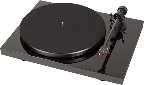 Pro-Ject Debut Carbon (DC) Plattenspieler mit Ortofon 2M Red, Schwarz