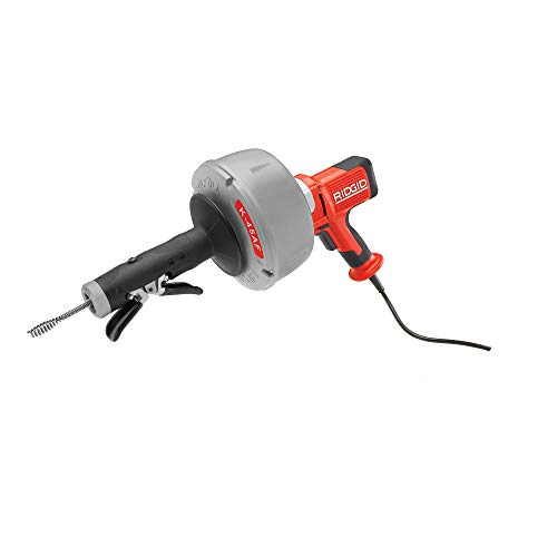 RIDGID 36033 K-45AF Hand-Trommelmaschine mit Spirale C-1IC, 5⁄16 x 25 ft (8 mm x 7.6 m), 230 V