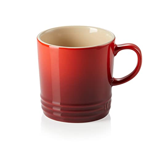 Le Creuset Becher aus Steinzeug, 0,35 L, Kirschrot, 70302350600002