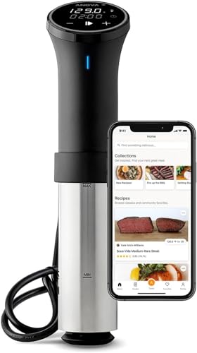 Anova Precision Cooker 3.0 [AN525-EU00], Sous Vide, WiFi, 1100 Watt, EU Stecker, Bluetooth, Anova App kompatibel - Black and Silver