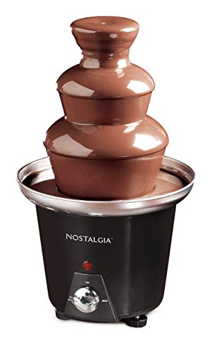 Nostalgia Electrics Mini Fondue Fountain Chocolatieras Schokoladenbrunnen