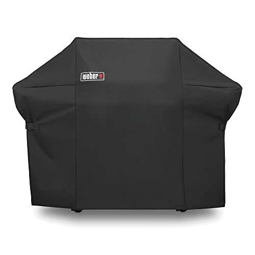 Weber Summit 400 Series Premium Grillabdeckung, strapazierfähig und wasserdicht, passend für Grillbreiten bis 168 cm