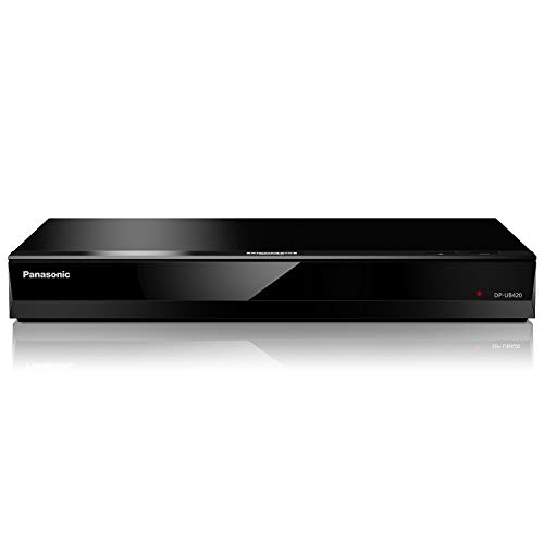 Panasonic Streaming 4K Blu Ray Player, Ultra HD Premium Videowiedergabe mit Hi-Res Audio, Sprachassistent – DP-UB420-K (schwarz)