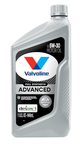 Valvoline Advanced Full Synthetic 5W-30 Motor Oil 1 Quart