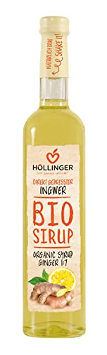 Höllinger Bio Ingwersirup, 0.5L Glas